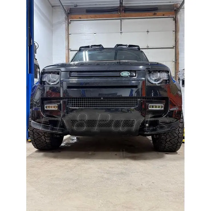 Defender L663 Front Bumper Canards 1