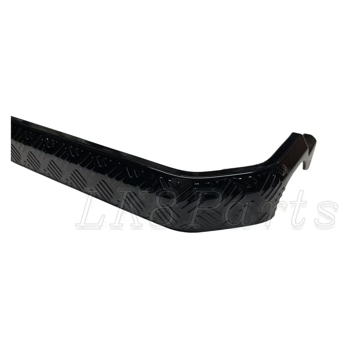 4X Chequer Plate Side Step Covers – Gloss Black 110 / 130 1
