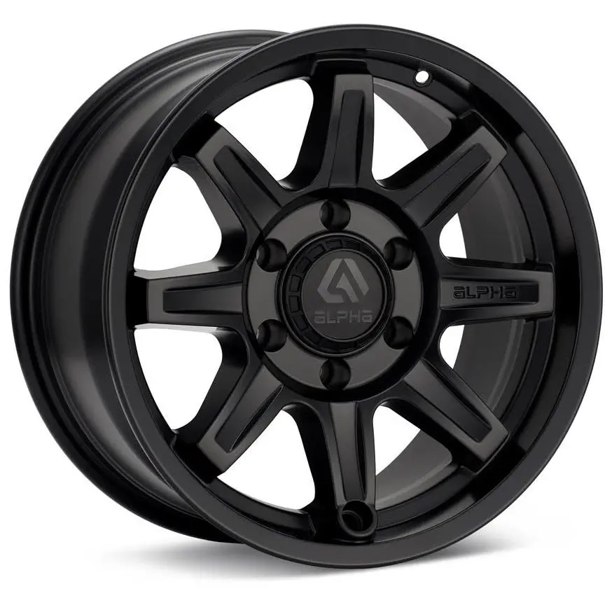 Alpha Equipt Matt Black Command Wheel. 18 X 9 P300 Only 1