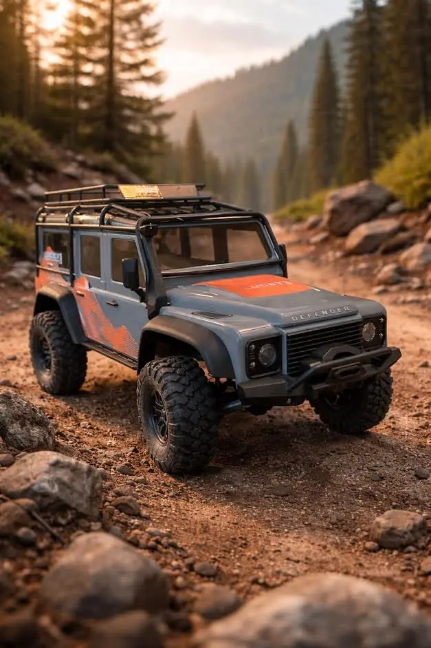 Land Rover Defender 110 Lucky 8 Wrap 1/18 Scale Trx4m 1