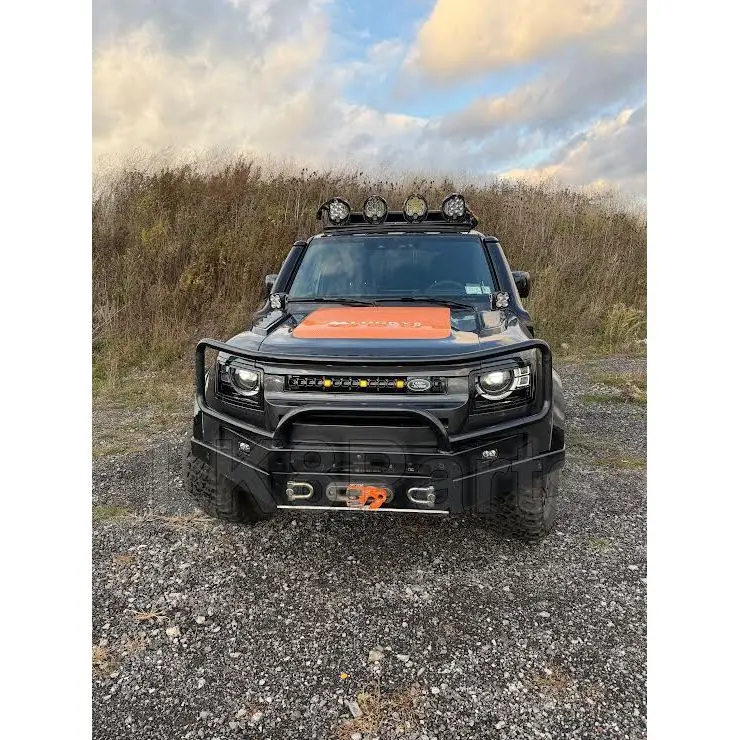 Octa Style Front Grille 3 Led Light Kit Defender L663 1