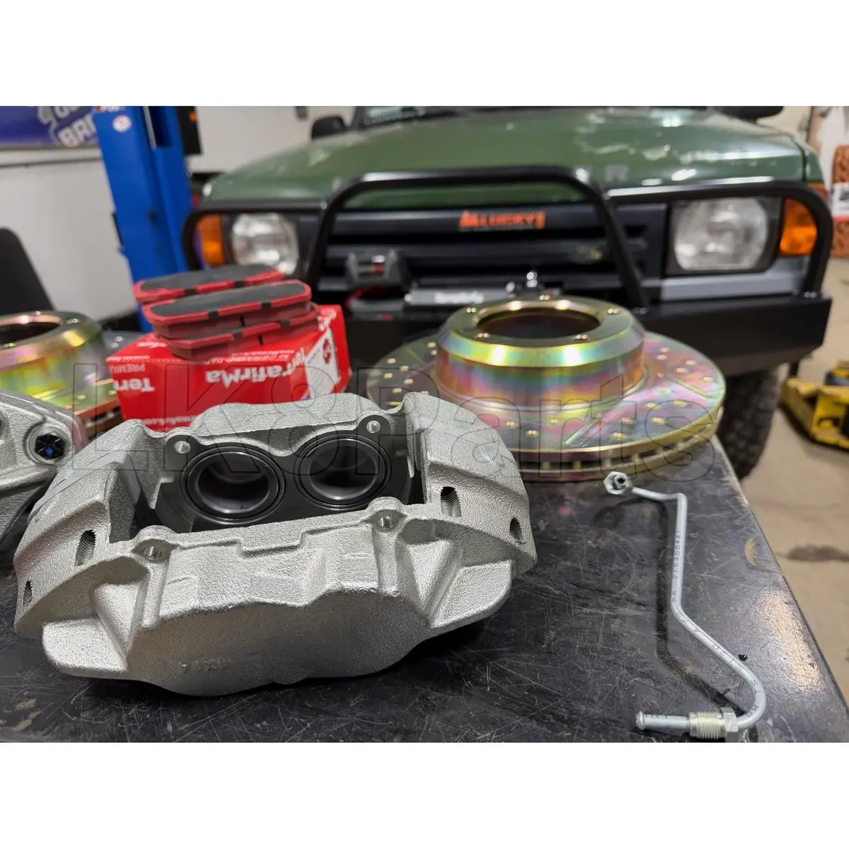 Land Rover Discovery 1 Front Vented Brake Upgrade Kit 1