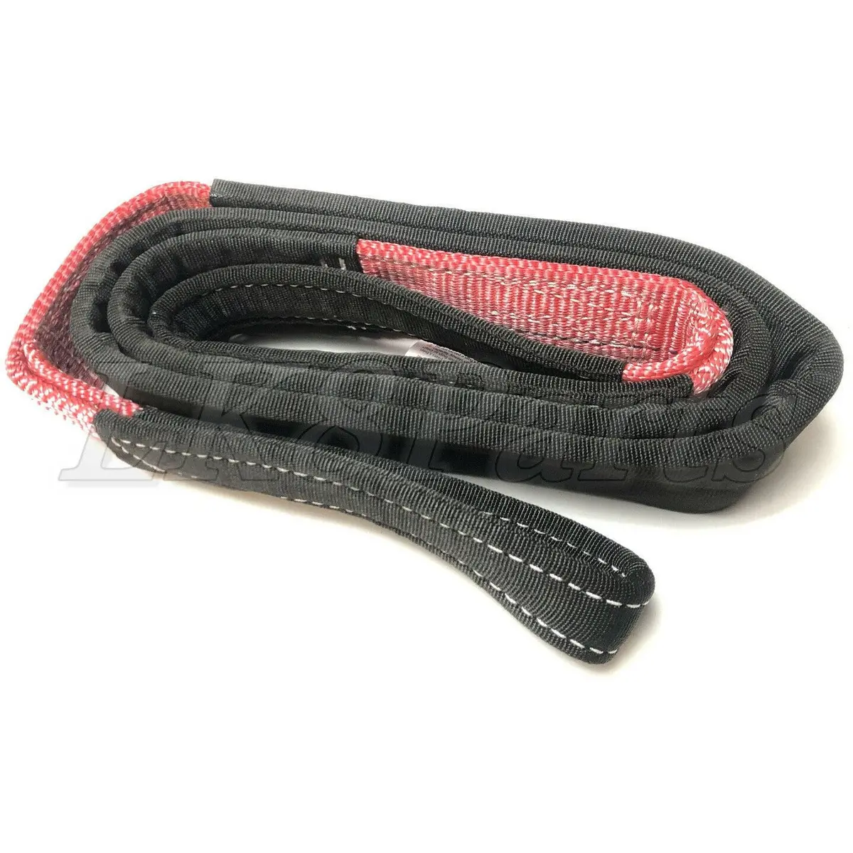00077 – Factor 55 Tree Saver Strap (8' X 3") – Black/Red 1