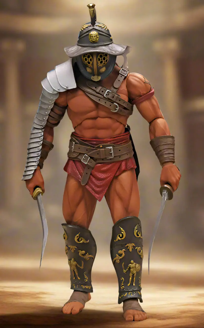 Xesray Combatants 019 Medocus The Thracian 6-Inch Figure 1