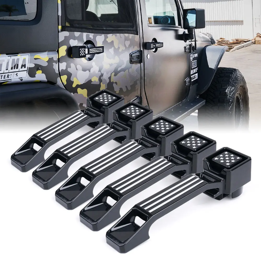 Jeep Jk Aluminum Door Handle Set | Freedom Series 1