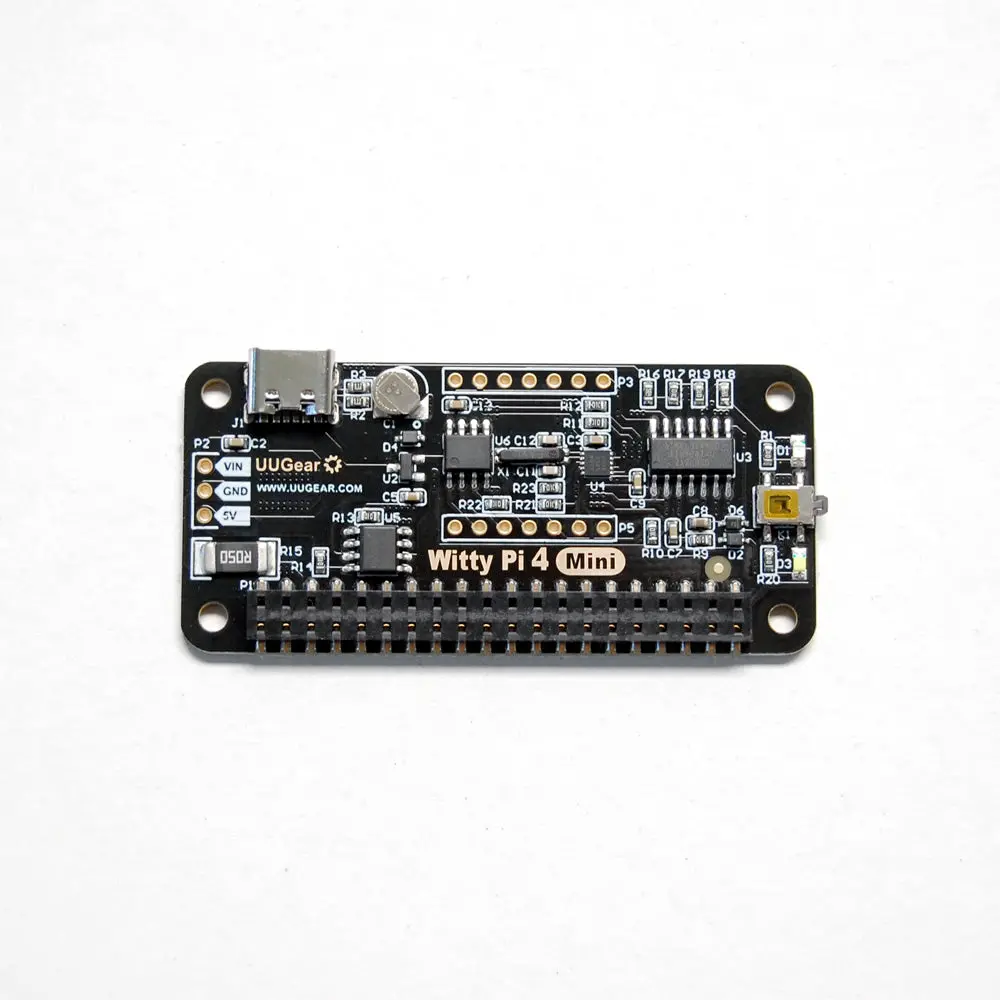Witty Pi 4 Mini: Realtime Clock And Power Management For Raspberry Pi 1