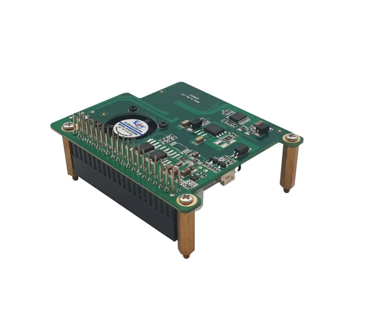 Power Over Ethernet (Poe) Hat For Rock 4C+, Rock 4 Se 1