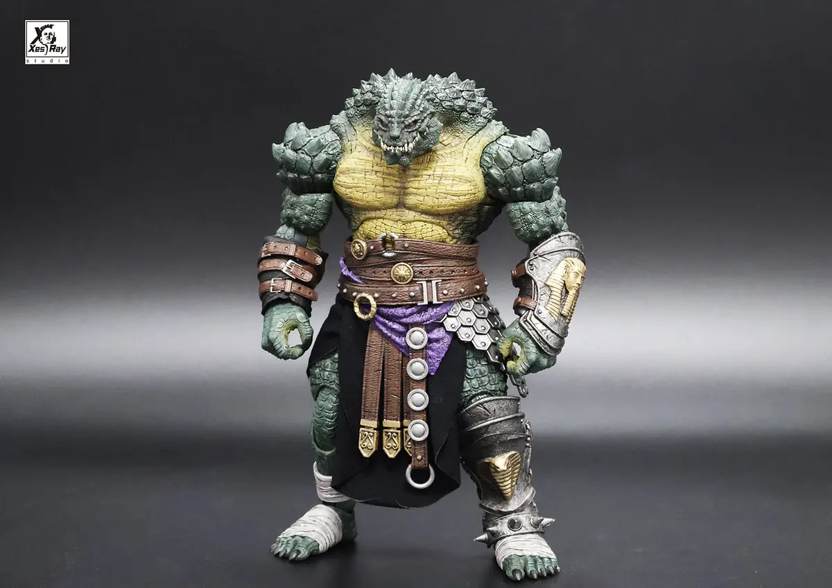 Pre-Order (Deposit) - Xesray Combatants Tukhoris Sobek's Jaws Figure 1