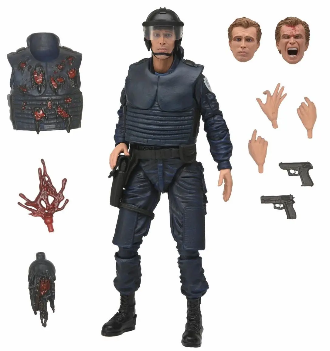 Neca Robocop - 7" Scale Action Figure - Ultimate Alex Murphy (Ocp Uniform) Just In 1