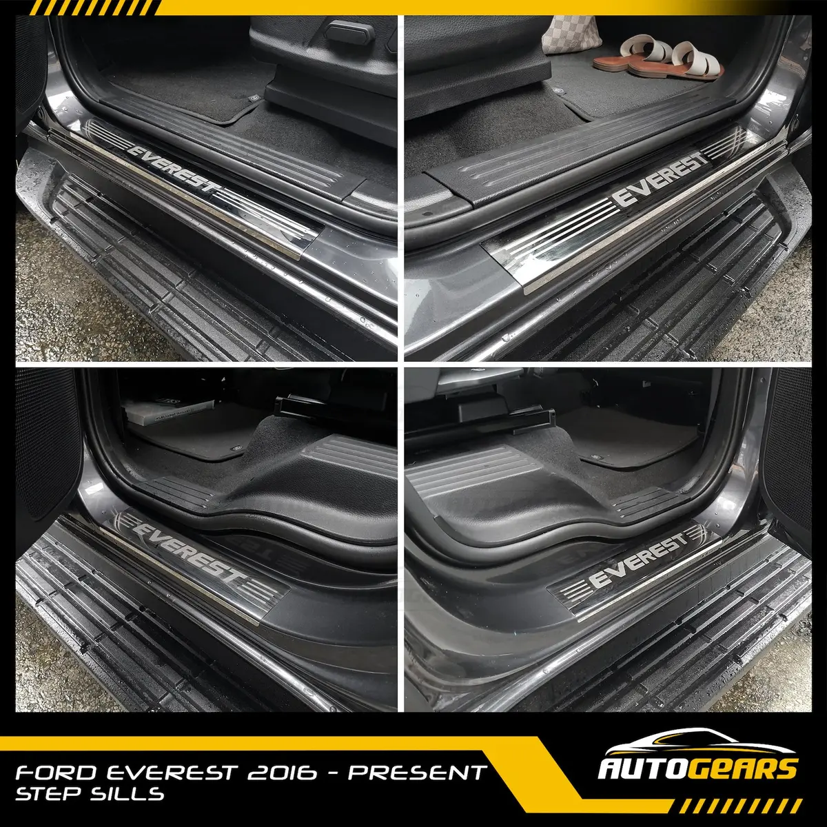 Ford Everest (2016 - 2022) Step Sills 1