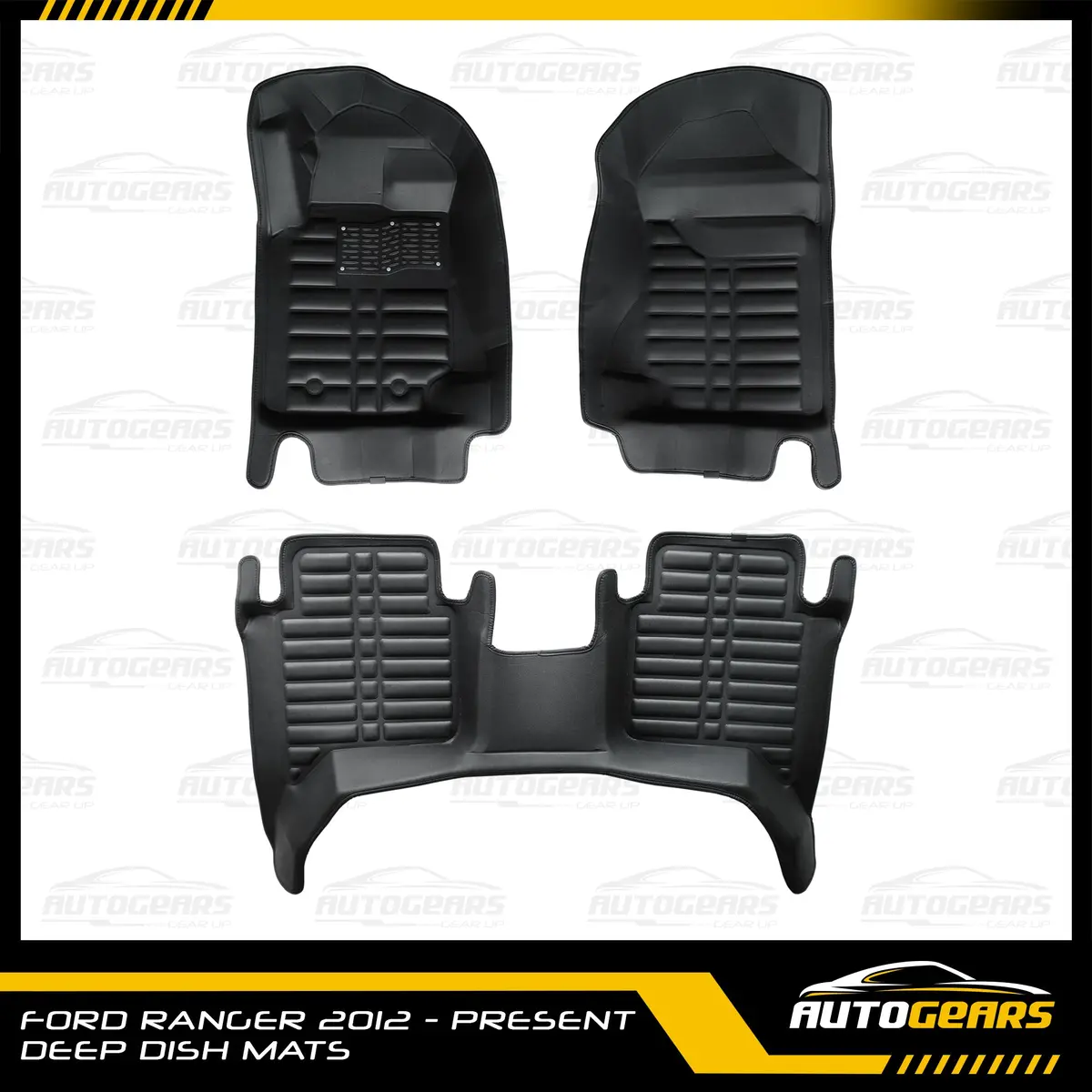 Ford Ranger (2012 - 2022) Deep Dish Mats / Matting 1
