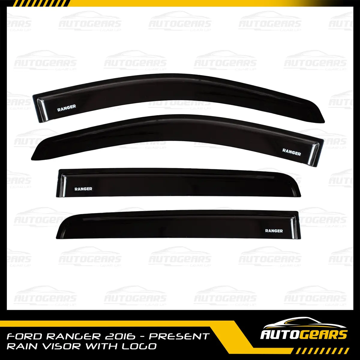 Ford Ranger (2016 - 2022) Rain Visor 1