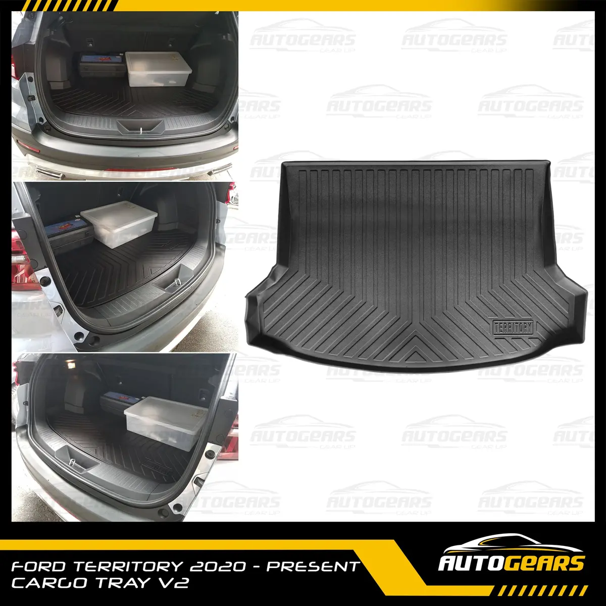 Ford Territory Gen 1 (2020 - 2022) Trunk Tray | Cargo Tray 2