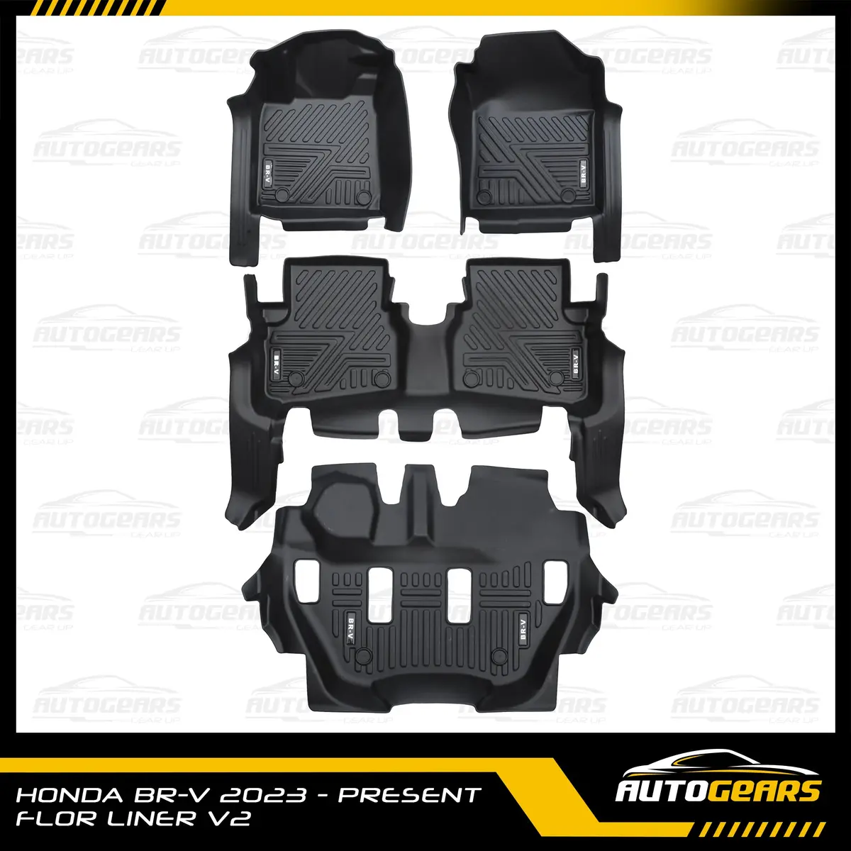 Honda Brv Br-V (2023 - 2026) 5D Extended Deep Dish Matting | Floor Liners V2 1