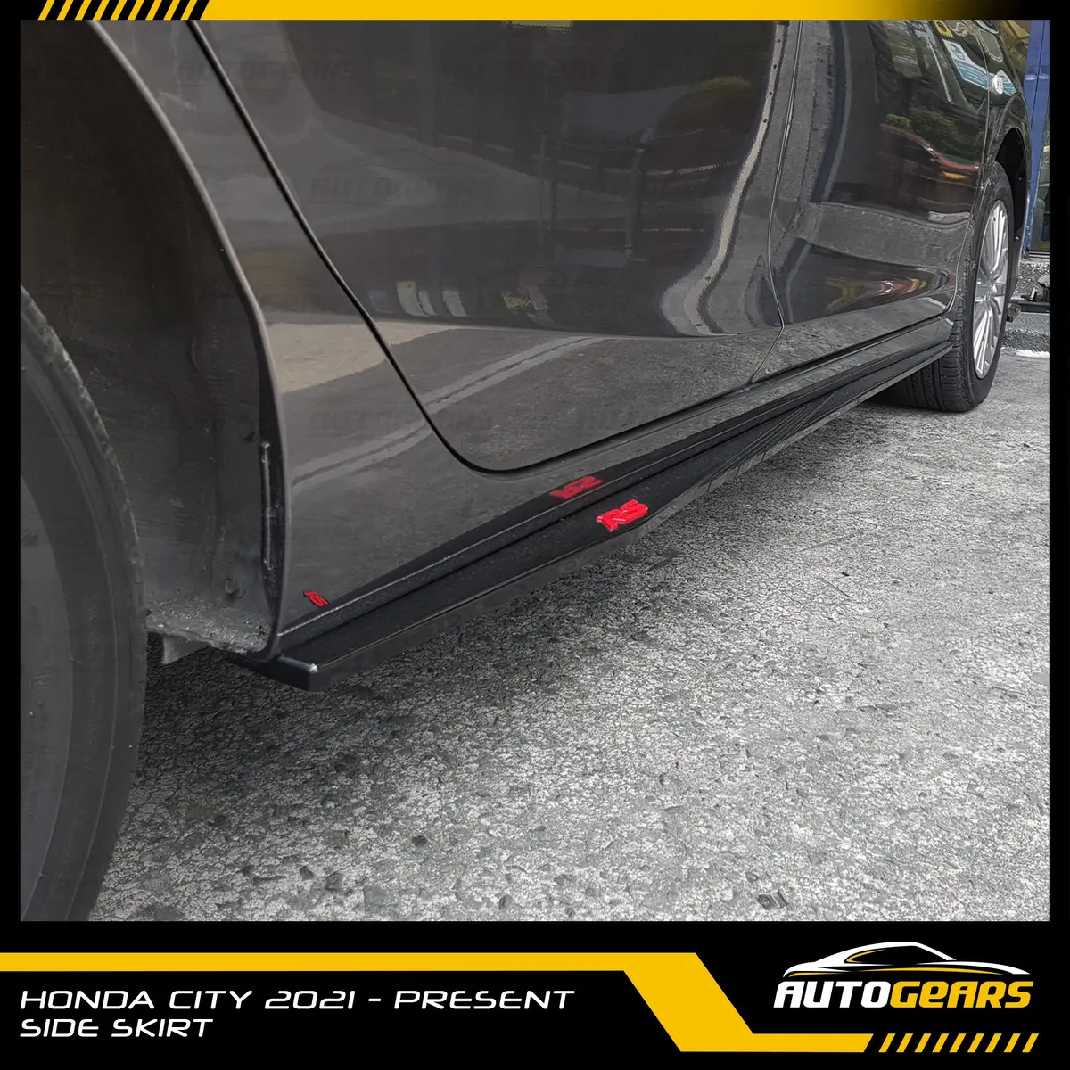 Honda City Hatchback (2021 - 2026) Type Side Skirts 1