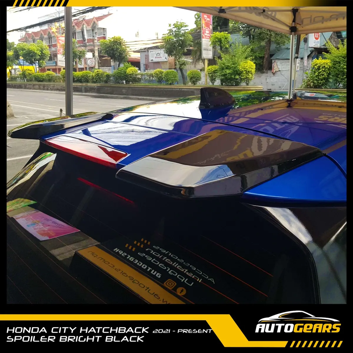 Honda City Hatchback (2021 - 2026) Roof Spoiler 1