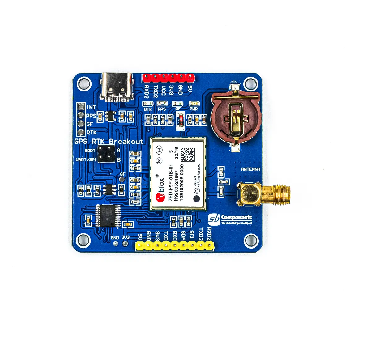 Ublox Gps-Rtk Breakout 1