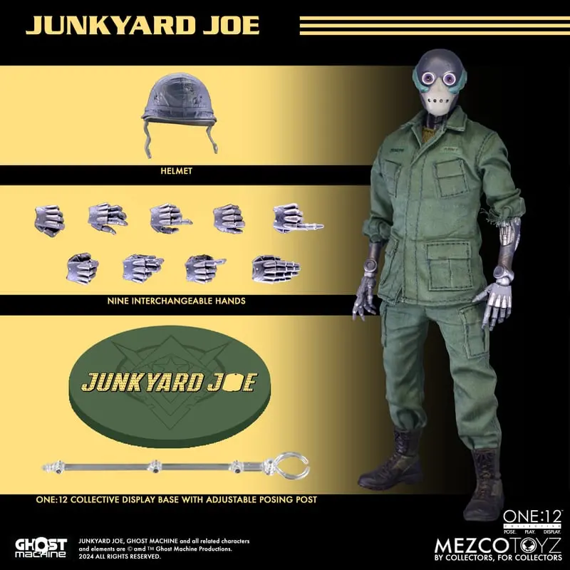 Shipping Soon - Mezco One12 Junkyard Joe 6-Inch Figure 1