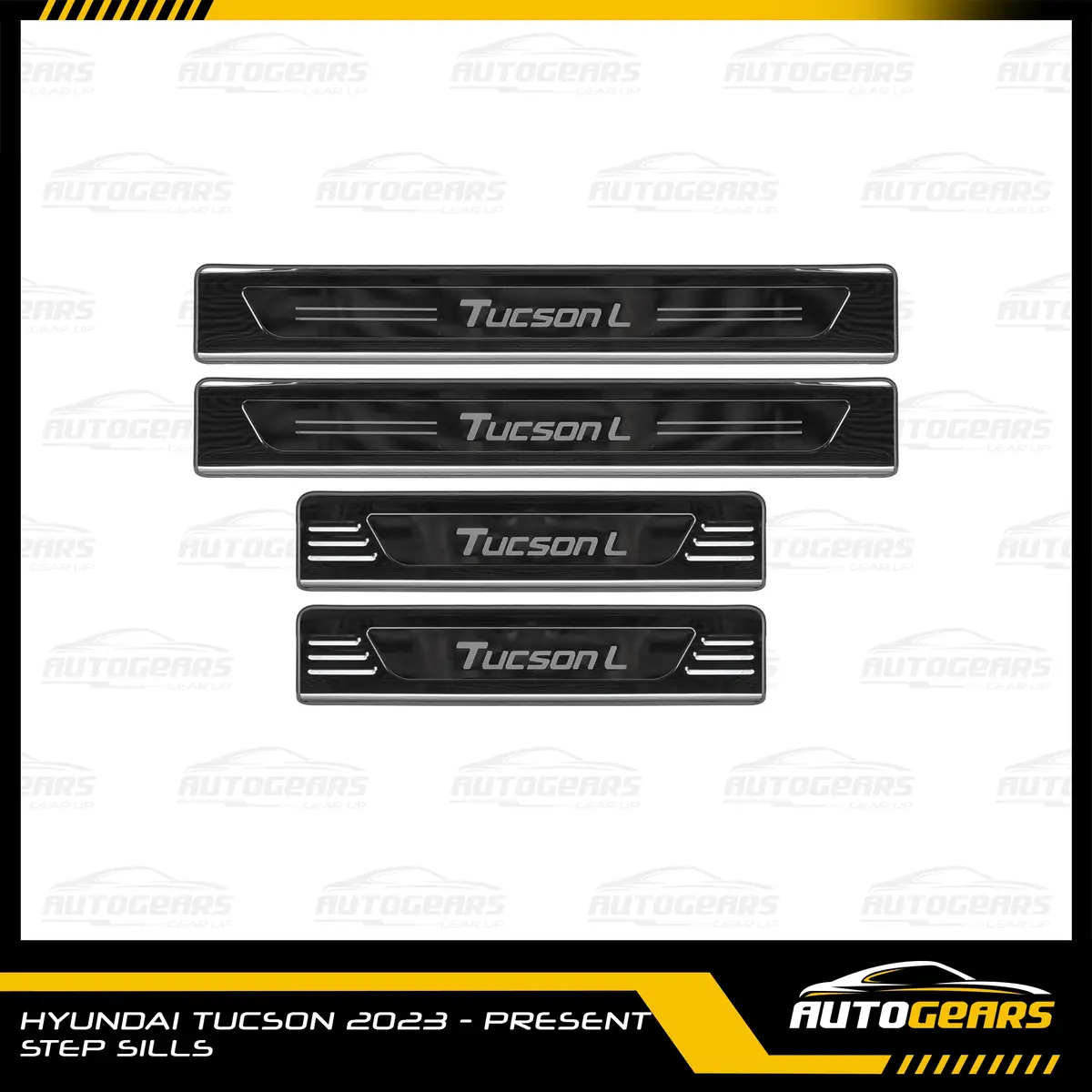Hyundai Tucson (2023 - 2026) Step Sills Black 1