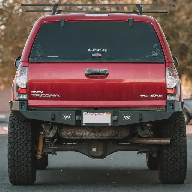 High Clearance Rear Plate Bumper Fits 2005-2015 Toyota Tacoma 1