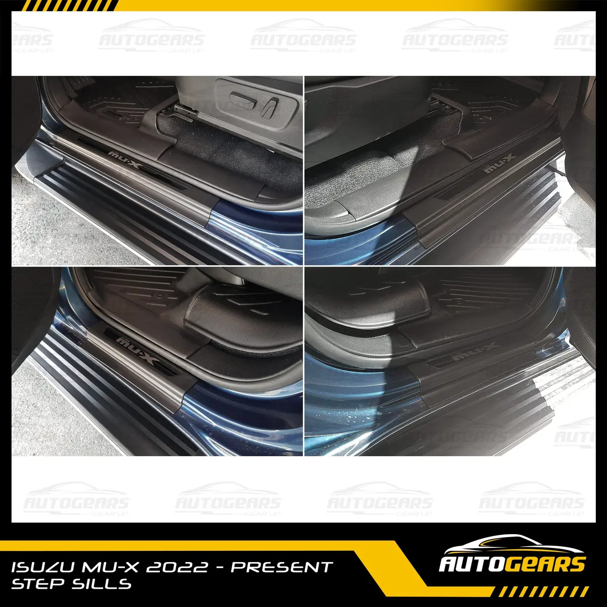 Isuzu Mux Mu-X (2022 - 2026) Step Sills 1
