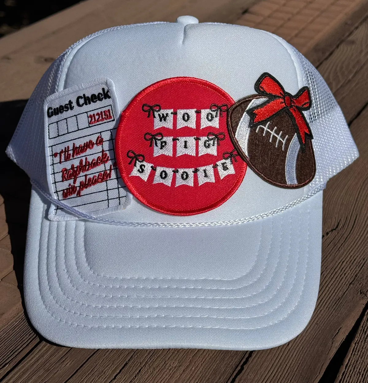 Hogs Football Trucker Caps 2