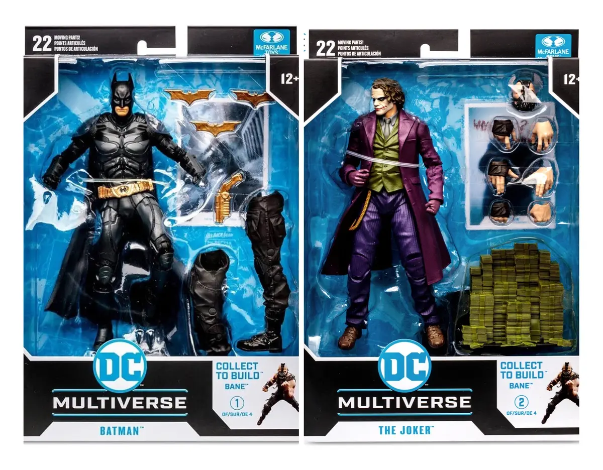 Mcfarlanetoys The Dark Knight - Batman & Joker (2 Figure Set) 1