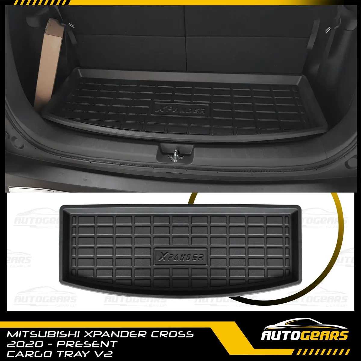 Mitsubishi Xpander Cross (2020 - 2026) Trunk Tray | Cargo Tray 2