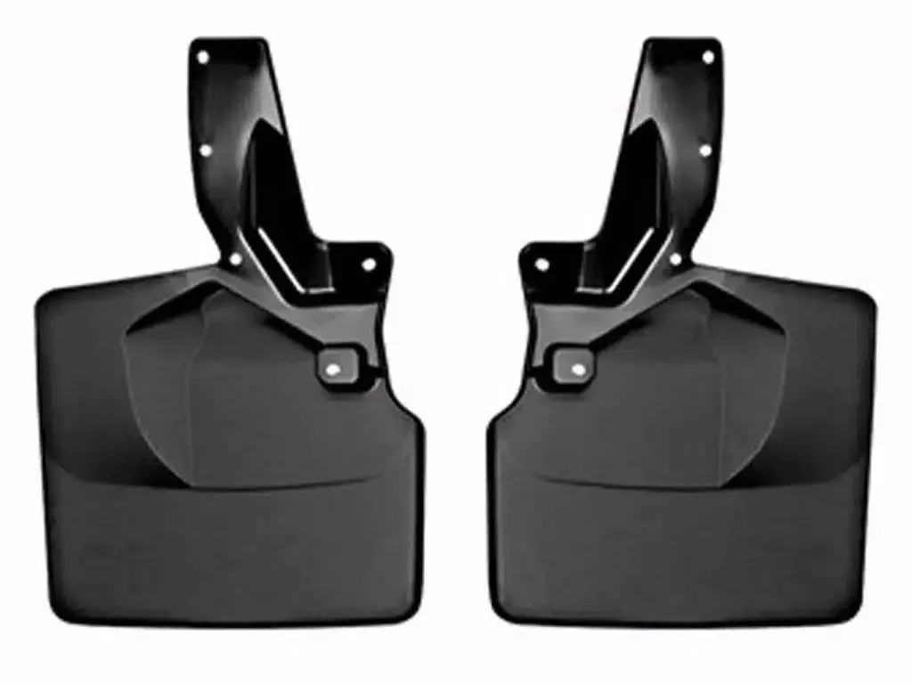 Weathertech No Drill Mud Flaps For 2021+ Ford Bronco W/ 315 Tires & Plastic Bumper Front Set | 110140 1