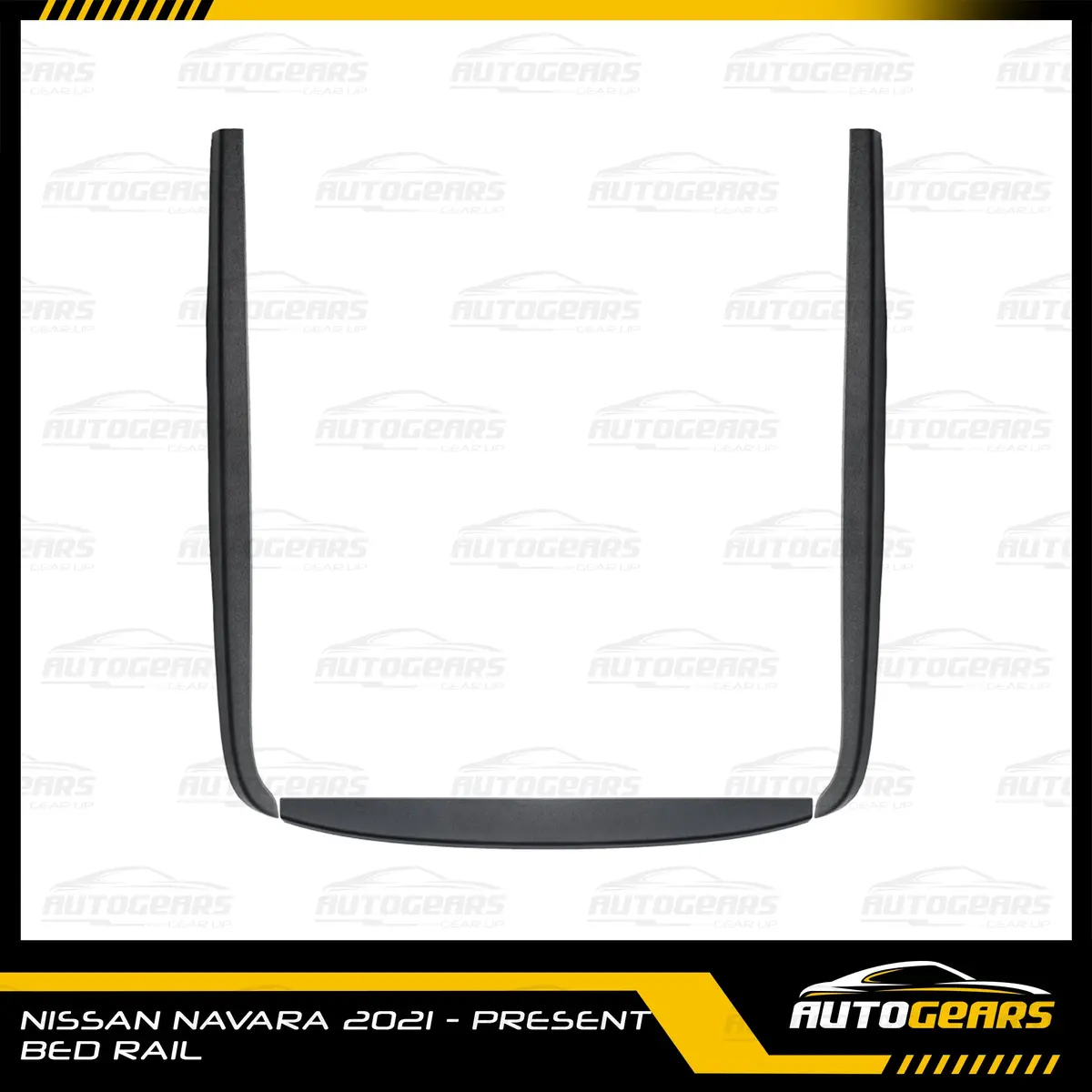 Nissan Navara Np300 (2022 - 2026) Bed Rail Guard / Tailgate Cover 1