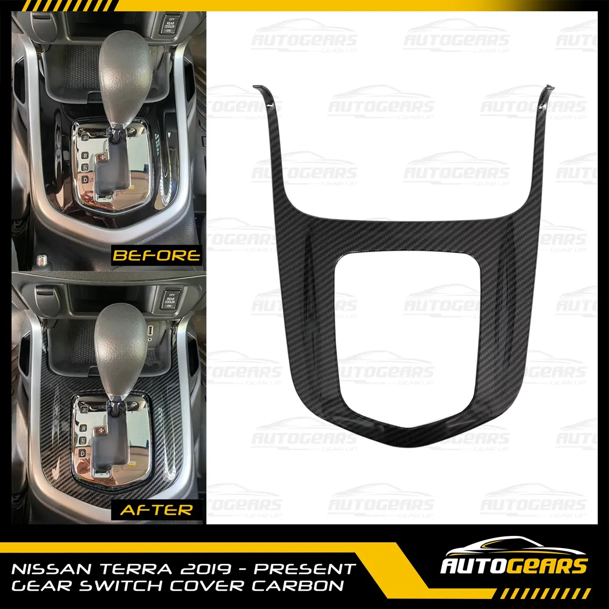Nissan Terra (2018 - 2021) Gear Switch Cover 1
