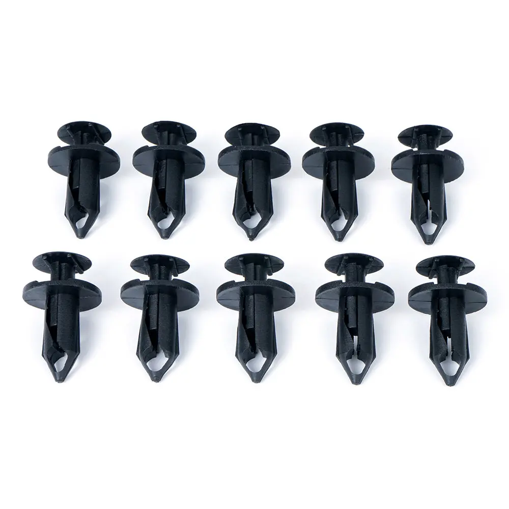 Xprite 10Pcs Replacement Grille Fastener Rivet Push Pin Clips For 07-18 Jeep Wrangler 1