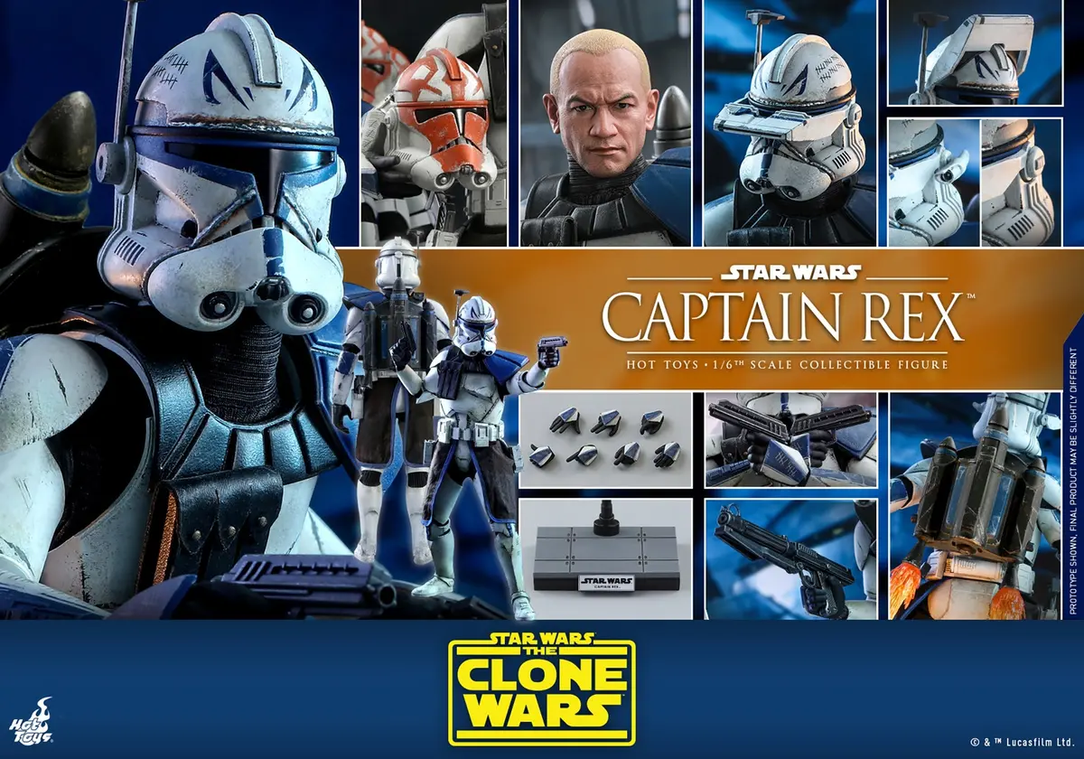 Hot Toys Captain Rex 1/6 Scale Figure 1