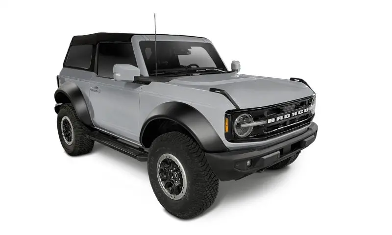 Bushwacker 21-22 Ford Bronco (2 Door) Extend-A-Fender Style Fender Flares - 4Pc Smooth 1