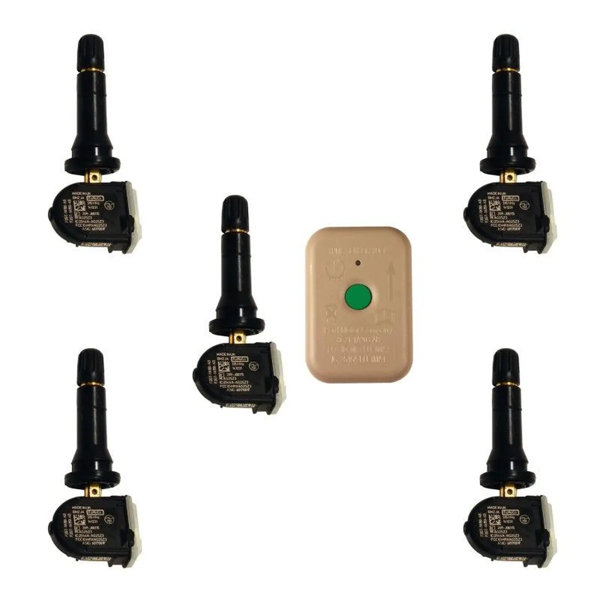 Ford Performance 5 Wheel Tpms W/Activation Tool Kit For 2021+ Ford Bronco | M-1180-Br5 1