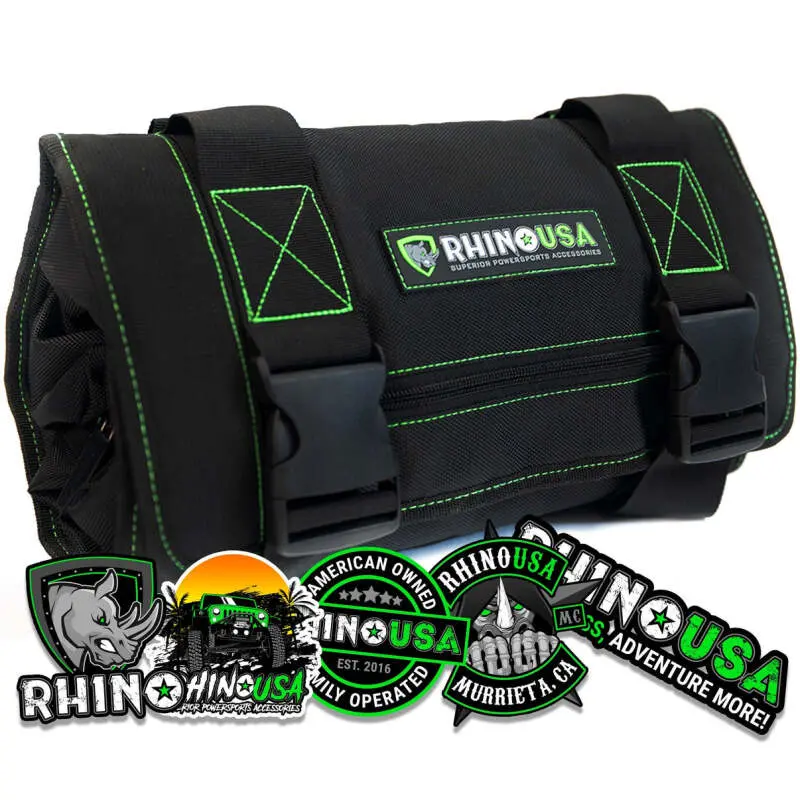 Rhino Usa Heavy Duty Off-Road Tool Bag/Roll Black | Rno-Tool-Roll 1