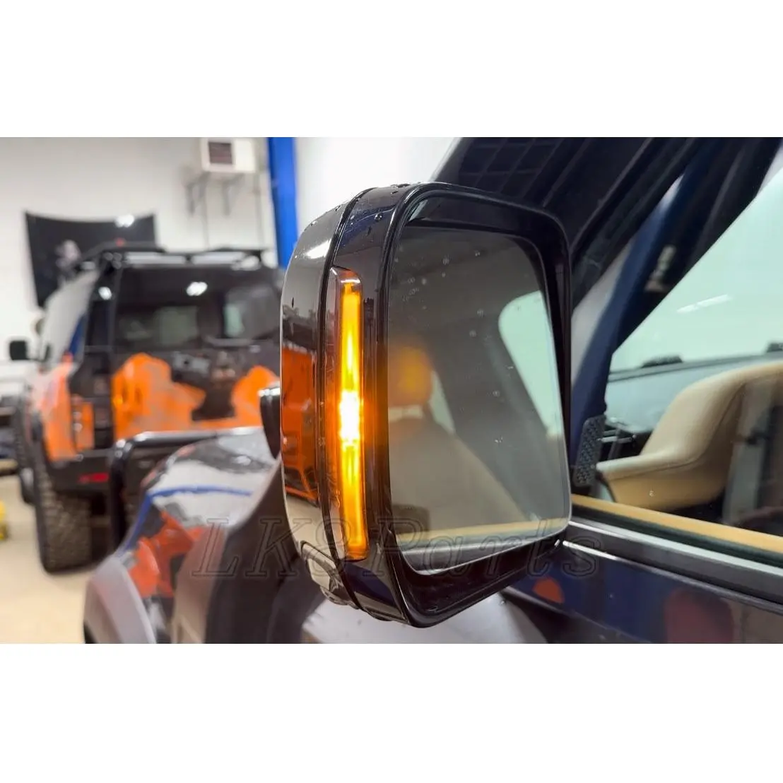Smoked Dynamic Sweeping Led Mirror Turn Indicators 1