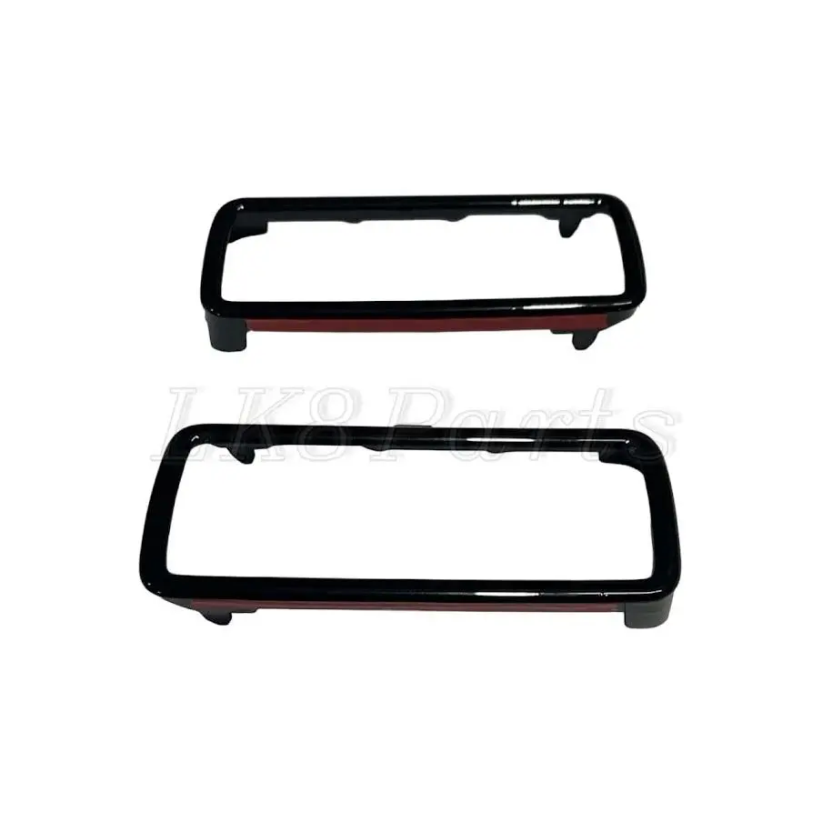Aftermarket Rear Bumper Tow Hook Inserts 1