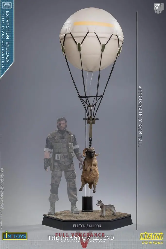 Pre-Order - Lim Toys 1/12 Scale Extraction Balloon W/ Sheep & Dog ($49.95) 1