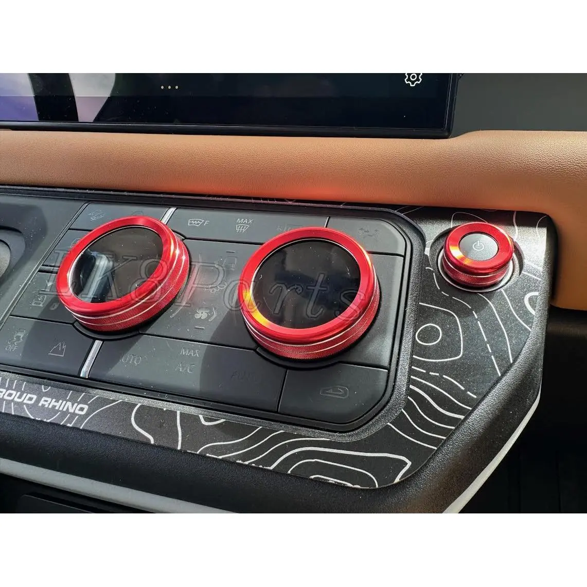 Climate Control Knob Cover Kit 1