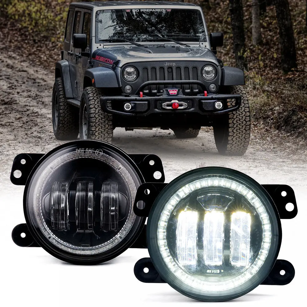 4 Inch Halo Led Fog Lights | Escapade Series 1