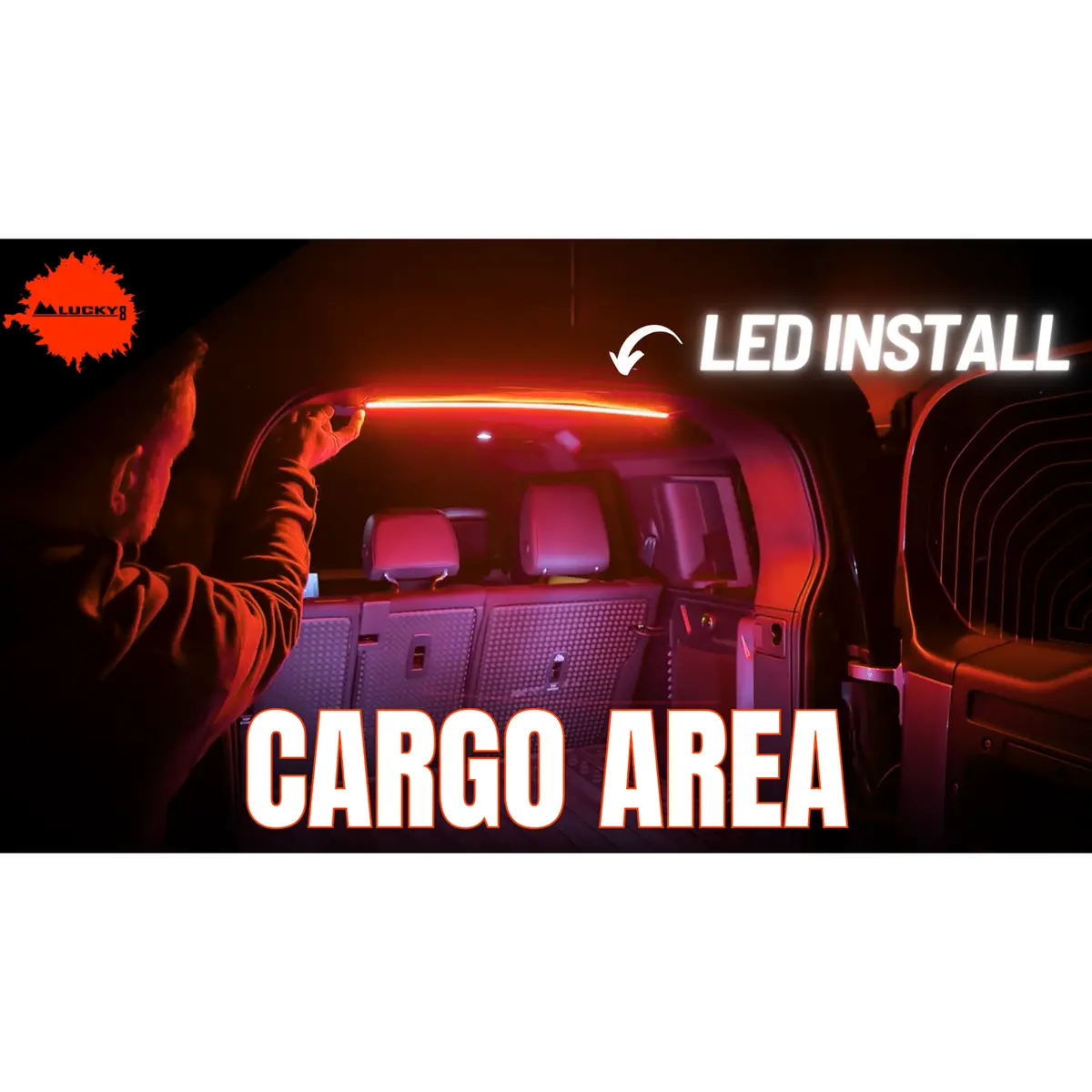 Rear Cargo Led Light For New Defender L663 By Lucky8 Off-Road 1
