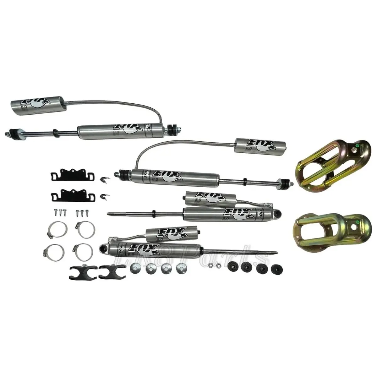 Fox 2.0 +3" Shocks W/ Remote Reservoirs 1