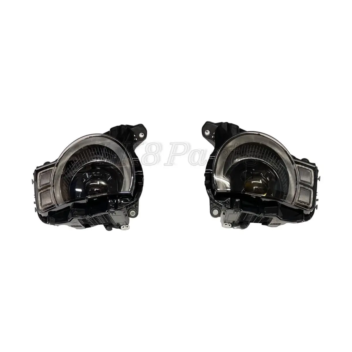 New Defender Led Halo Headlight Upgrade Kit 1