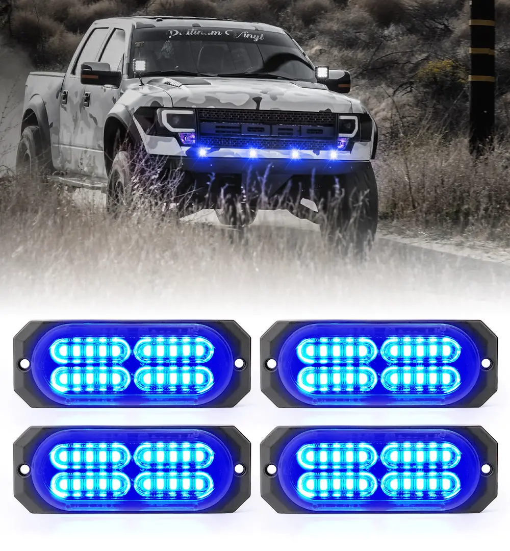 Surface Mount Grille Emergency Strobe Lights 1