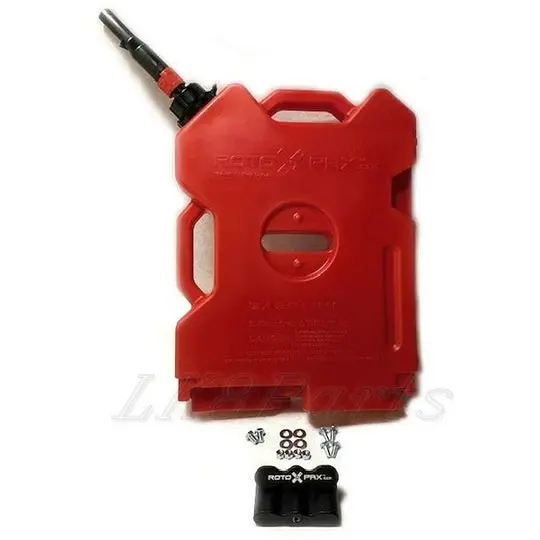 Red Rotopax With Standard Pack Mount Kit 1