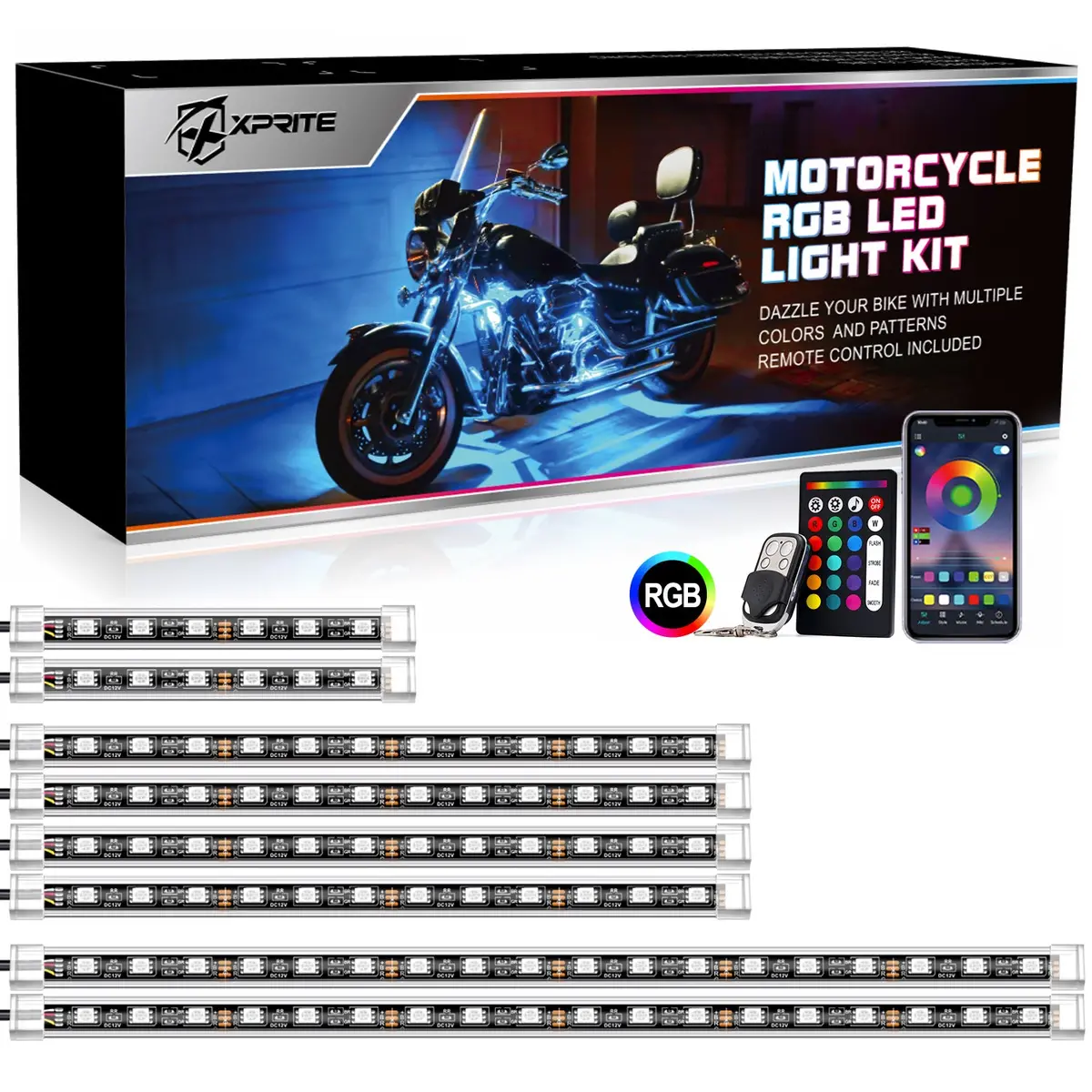 Motorcycle Underglow Kit | Moto G2 Series 1