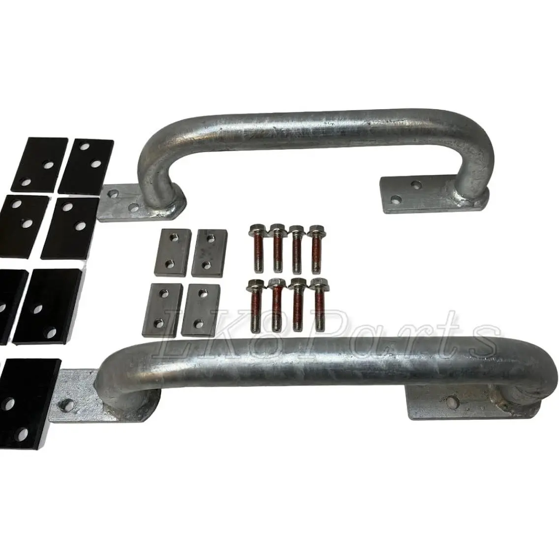 Galvanized Series Ii/Iia/Iii Rear Crossmember Grab Handle Kit 1