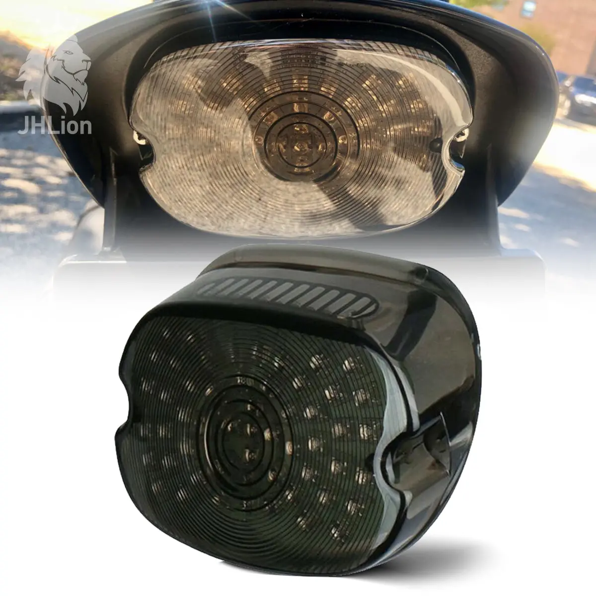 Led Taillight Tail Light For Harley Softail Electra Dyna Brake Turn Signal Light 1