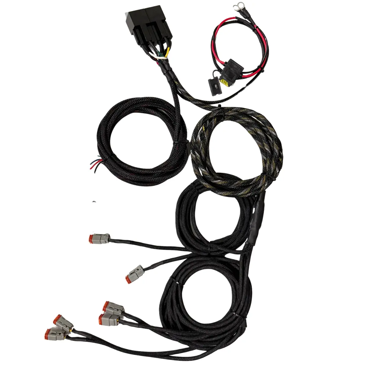 Cali Raised Led Premium Roof Rack 360 Lighting Wiring Harness Fits Toyota Tacoma 1